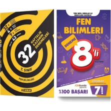 7.sınıf Fen Bilimleri 32 Haftalık Kazanım Denemeleri ve 8' Li Branş Deneme