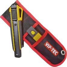 VIP-TEC VT875101SKS Profesyonel Kemer Çantalı Plastik Maket Bıçağı Takımı