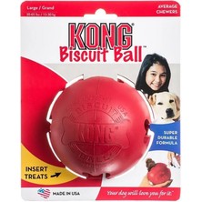 Kong Biscuit Ball Top Şeklinde Köpek Oyuncağı Small