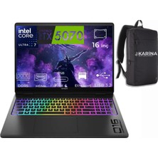 Hp Omen Max 16-AH0021NT Ultra 7 255HX B92QXEA -57 64GB 4tb+4tb RTX5070 W11PRO 16" Wqxga Gaming Laptop