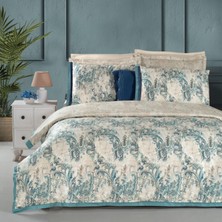 Sarev Grant Çift Kişilik %100 Pamuk Saten "300 Tc" Nevresim Takımı Bej