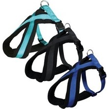 Trixie Premium Köpek Yürüyüş Göğüs Tasması M 45-80 Cm / 25 MM Siyah
