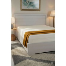 Favora %100 Pamuk Ranforce Premium King Size Lastikli Çarşaf - Krem