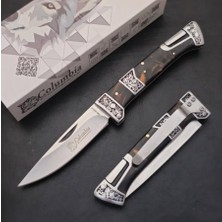 Tekinhediyelik Columbia Yeni Dizyn Kurt Çakı Kahve