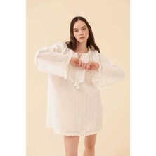 ROMAN İşlemeli Mini Elbise Standart Renk Y2261102_089