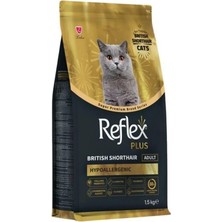 Reflex Plus British Shorthair Yetişkin Kedi Maması 1,5 KG