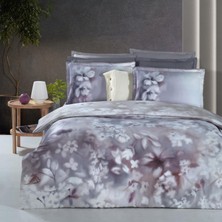 Sarev  Inova Kıng Sıze %100 Pamuk Saten "300 Tc" Nevresim Takımı Lila