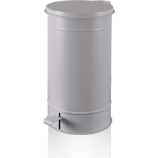 The Mia Çöp Kovası Açık Gri 24 Lt