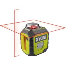 RYOBI RB360RLL Çapraz Lazer Metre Profesyonel Lazer Şakül 360 Derece Kırmızı