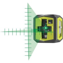 RYOBI RBCLLG2 Çapraz Lazer Metre Profesyonel Lazer Şakül 15 Metre Yeşil