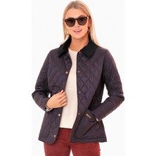 Barbour Annandale Kapitone Ceket NY91 Navy