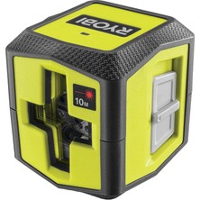 RYOBI RBCLLR1 Çapraz Lazer Metre Profesyonel Lazer Şakül 10 Metre Kırmızı