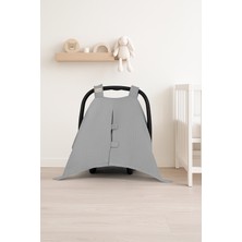 Pedimu %100 Pamuk Cırt Detaylı Müslin Puset Örtüsü – Nefes Alan Yumuşak Kumaş