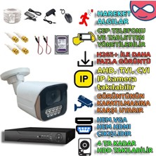 BEYXM2406SET1 - 1 Kameralı 5MP Renkli Gece Görüşlü Akıllı Güvenlik Sistemi
