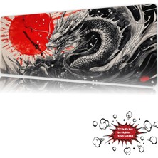 Urzuva Blood And Ink 90X40 4mm Kalınlık  Premium Gaming Oyuncu Mousepad, Anti Slip Xxl Mouse Pad
