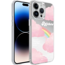 Egstech Apple iPhone 14 Pro Kılıf Kenarları Airbagli Parlak Dayanıklı Mimbos Kapak
