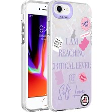 Egstech Apple iPhone 7 Kılıf Desenli Tpu Marbellos Dayanıklı ve Sert Kenarları Olan Kılıf