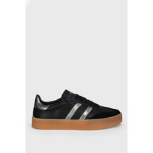 Lufian Erkek Davıd Deri Sneaker Ayakkabı 112230234 Siyah