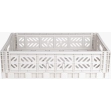 Aykasa 604015 Maxibox Light Gray Katlanabilir Kasa