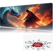 Urzuva Dragon’s Pact 90X40 4mm Kalınlık Premium Gaming Oyuncu Mousepad, Anti Slip Xxl Mouse Pad