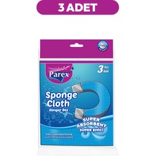 Parex 3'lü Sünger Bez Onikili Paket