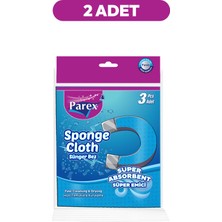 Parex 3'lü Sünger Bez İkili Paket