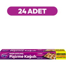 Parex Hazır Kesilmiş Pişirme Kağıdı 10’lu 42 x 37 cm 24 Paket 1 Koli