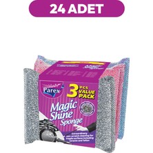 Magic Shine Sünger 3’lü 24 Paket 1 Koli