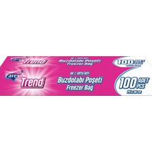 Parex Trend Buzdolabı Poşeti Orta Boy 100’lü 24 x 38 cm
