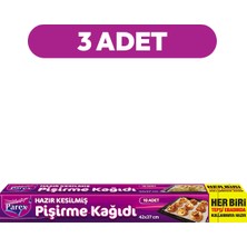 Parex Hazır Kesilmiş Pişirme Kağıdı 10’lu 42 x 37 cm Üçlü Set