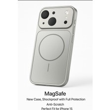 iPhone 15 Magsafe Kaliteli Kılıf – Yeni Trend, Şok Emici & Tam Koruma 5 Renk ,Ag Glass