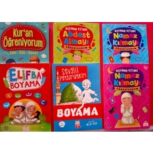 Nesil Çocuk Dini Boyama Kitapları-6 Çeşit-