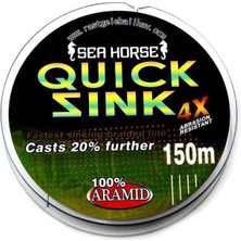 Sea Horse Quick Sink 0,12 mm 150MT 4x Ipek Misina