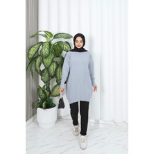 Nisum Moda Sakallı Ipli Oval Kesim Tunik