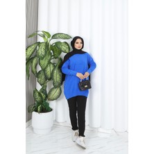 Nisum Moda Sakallı Ipli Oval Kesim Tunik