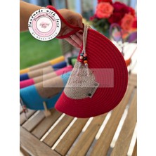 Double Knot Design Bella Yarım Ay D Clutch Portföy Çanta,abiye Çanta, Hediyelik