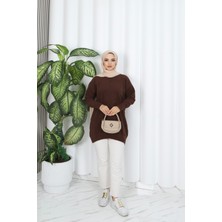 Nisum Moda Sakallı Ipli Oval Kesim Tunik