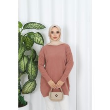 Nisum Moda Sakallı Ipli Oval Kesim Tunik