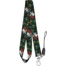 Karanlık Bahçe Kalp Temalı Boyun Askı Ipi (A2)