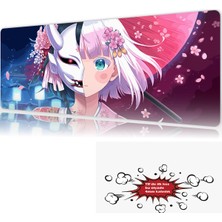 Urzuva Half Truth, Half Curse 90X40 4mm Kalınlık Premium Gaming Oyuncu Mousepad, Anti Slip Xxl Mouse Pad