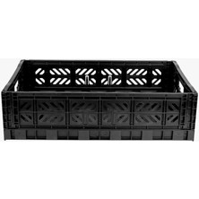 Aykasa 604015 Maxibox Black Katlanabilir Kasa