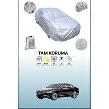 Dokaca Gri Volvo S90 L Uyumulu Oto Branda, Araba Brandası, Koruyucu Örtü
