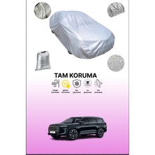 Dokaca Gri Chery Exeed Vx Uyumulu Oto Branda, Araba Brandası, Koruyucu Örtü
