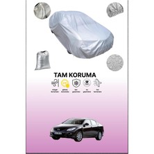 Dokaca Gri Mazda 6 2 Hatchback Uyumulu Oto Branda, Araba Brandası, Koruyucu Örtü