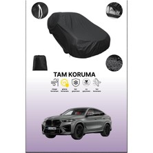 Dokaca Siyah Bmw X6 M Uyumlu Araba Brandası, Koruyucu Örtü, Oto Branda