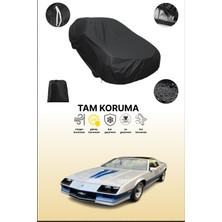Dokaca Siyah Chevrolet Camaro 3 Uyumlu Araba Brandası, Koruyucu Örtü, Oto Branda