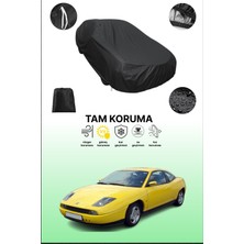 Dokaca Siyah Fiat Coupe 1994 - 2000 Uyumlu Araba Brandası, Koruyucu Örtü, Oto Branda