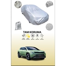 Dokaca Gri Skoda Vision 7s Uyumulu Oto Branda, Araba Brandası, Koruyucu Örtü