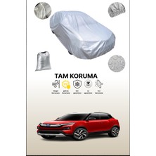 Dokaca Gri Toyota Urban Cruiser Hyryder Uyumulu Oto Branda, Araba Brandası, Koruyucu Örtü