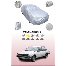 Dokaca Gri Volkswagen Polo 2 Classic Uyumulu Oto Branda, Araba Brandası, Koruyucu Örtü